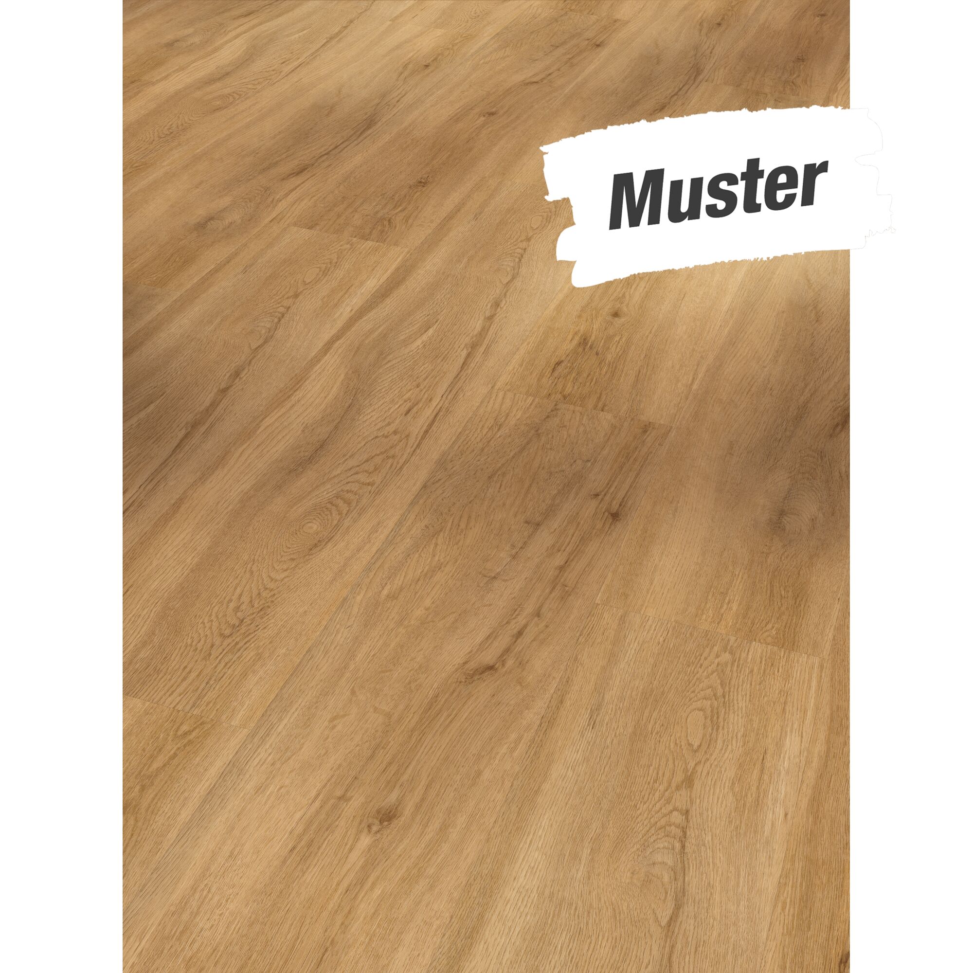 Brauner Vinylboden mit Holzmaserung