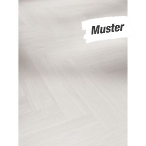 Handmuster zum Vinylboden 'Trendtime 3' Eiche Oxford seidenmatt weiß 5 mm
