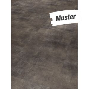 Handmuster zum Vinylboden 'Trendtime 5' Mineral dunkelgrau 6 mm