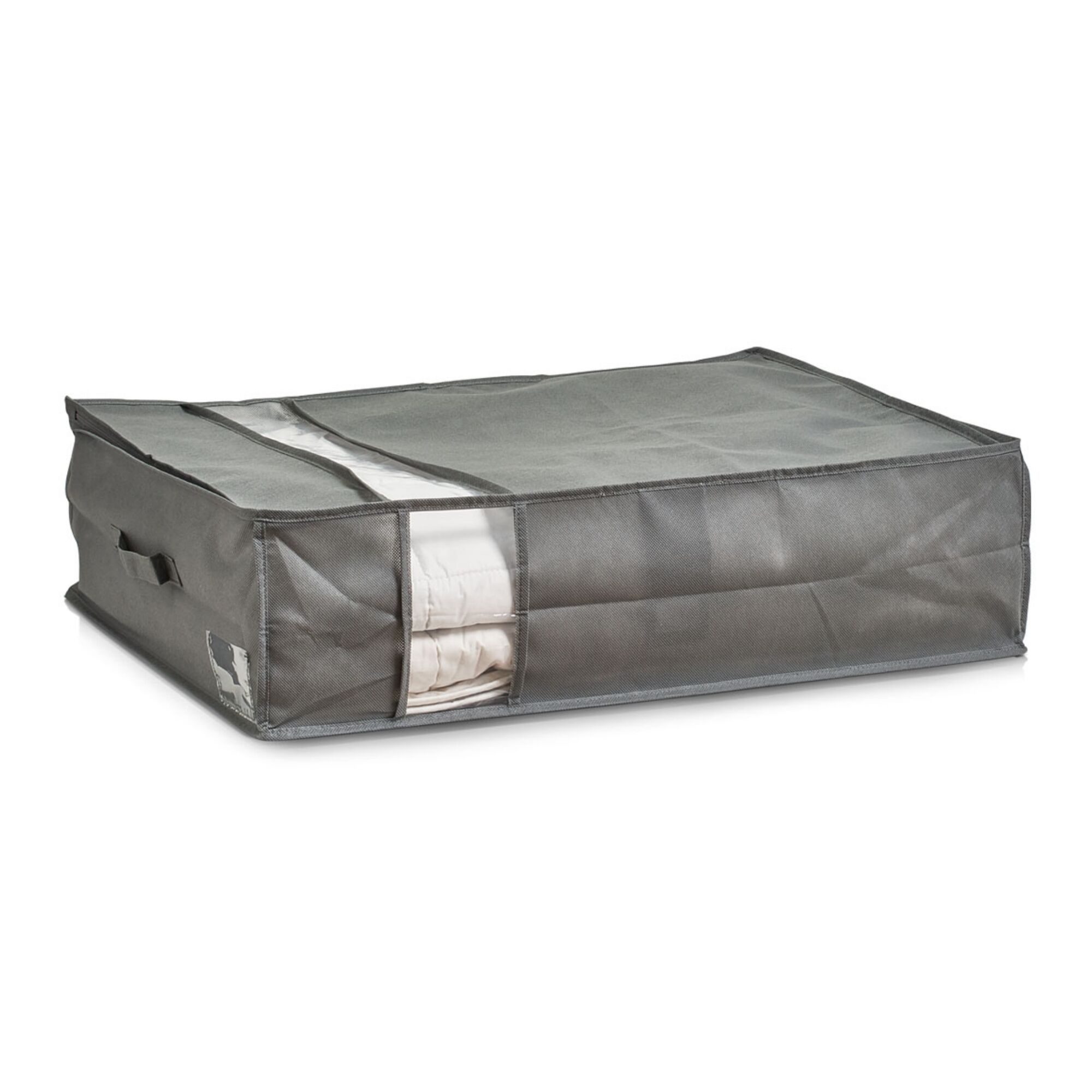 Graue Aufbewahrungstasche