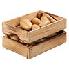 Holzkiste Kiefer FSC® geflammt 30 x 20 x 15 cm