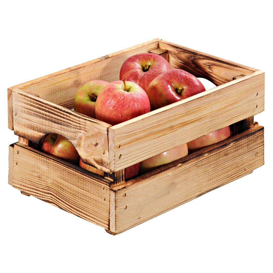 Holzkiste Kiefer FSC® geflammt 30 x 20 x 15 cm