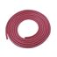 Rotes Kabel aufgewickelt