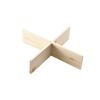 Fachtrenner für Alzweckkisten FSC®-zertifiziertes Kiefernholz 17 x 6,5 x 27 cm