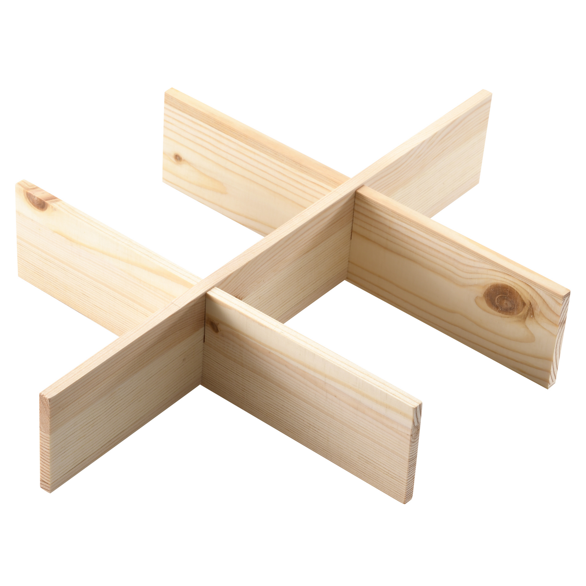 Fachtrenner für Alzweckkisten FSC®-zertifiziertes Kiefernholz 27 x 6,5 x 37 cm