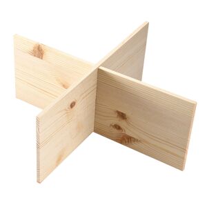 Fachtrenner für Alzweckkisten FSC®-zertifiziertes Kiefernholz 27 x 15 x 37 cm