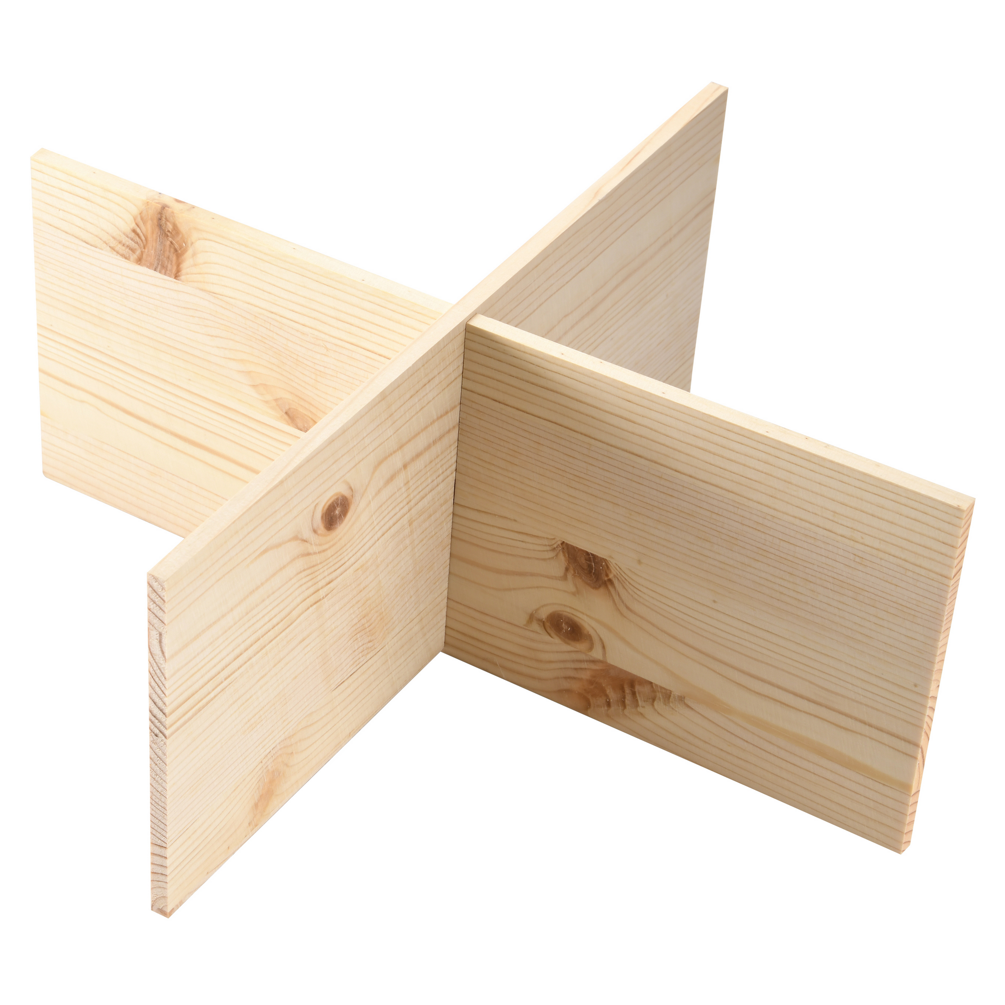 Fachtrenner für Alzweckkisten FSC®-zertifiziertes Kiefernholz 27 x 15 x 37 cm