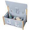 Kinder-Sitzbank 'Alpaka' grau/Motiv 60 x 34,5 x 56 cm