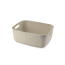Aufbewahrungskorb 'Softex' creme 12,5 l 37,9 x 29,2 x 14,3 cm