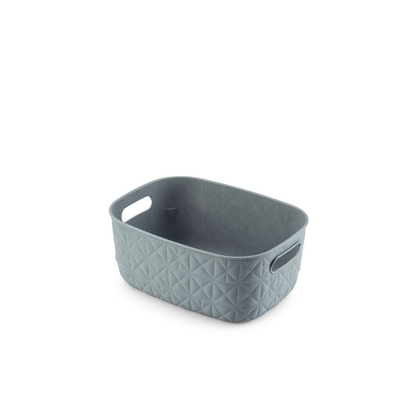 Aufbewahrungskorb 'Softex' blau 4 l 26,4 x 19,4 x 11,1 cm