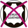 Kein echtes Leder