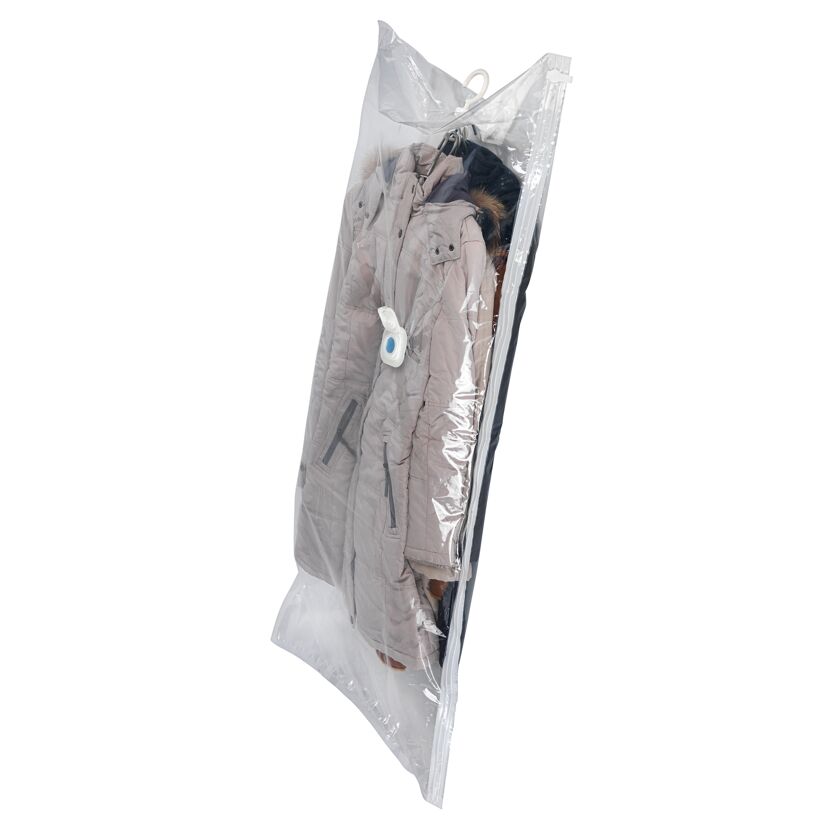 Kleidersack 'Vakuum XL' transparent, 145 x 70 cm