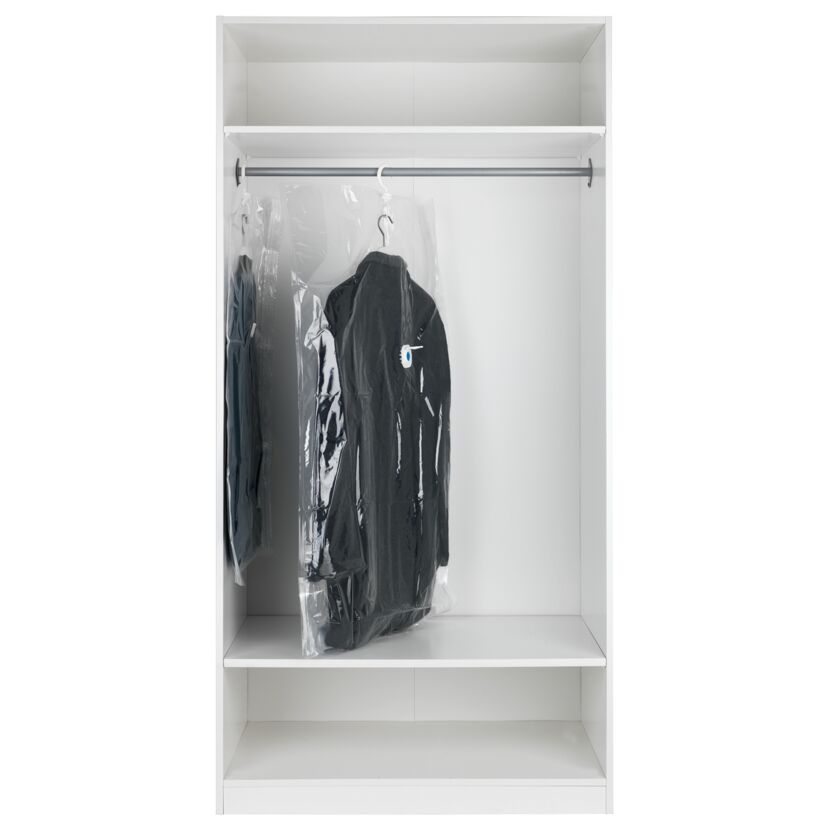 Kleidersack 'Vakuum XL' transparent, 145 x 70 cm