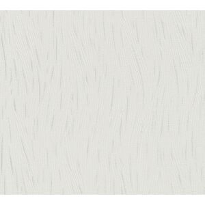 Papiertapete 'Simply White' weiß 0,53 x 10,05 m
