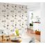 Kaffee-Tapete an der Wand im Esszimmer