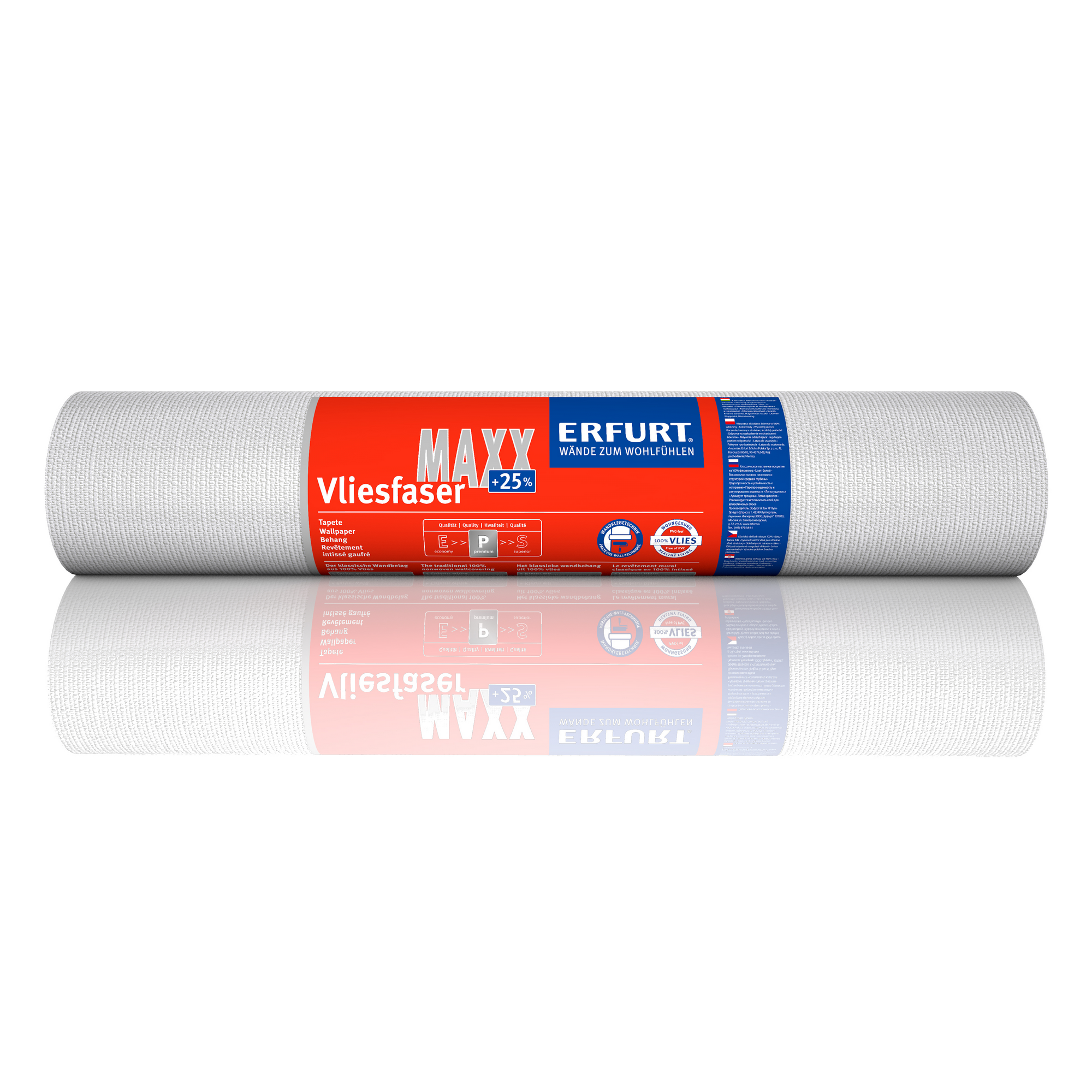 Vliestapete 'Maxx Premium Akcent 210' weiß 0,53 x 12,5 m + product picture