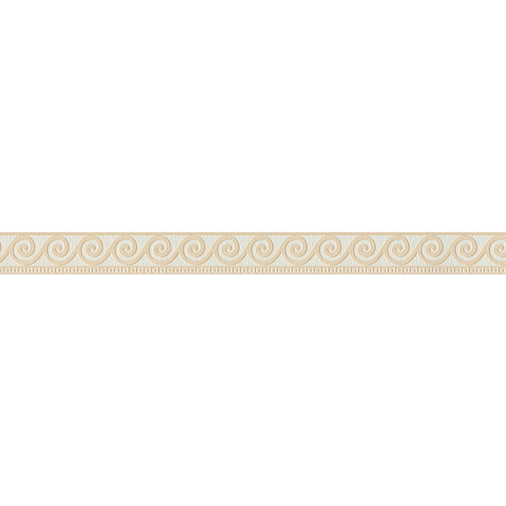 Folienbordüre "Rapido 2011" selbstklebend Grafik beige/weiß 5 x 0,05 m + product picture