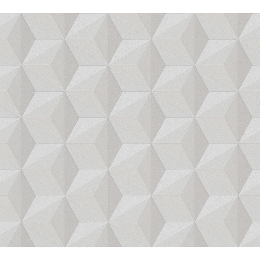 Weißes geometrisches Muster