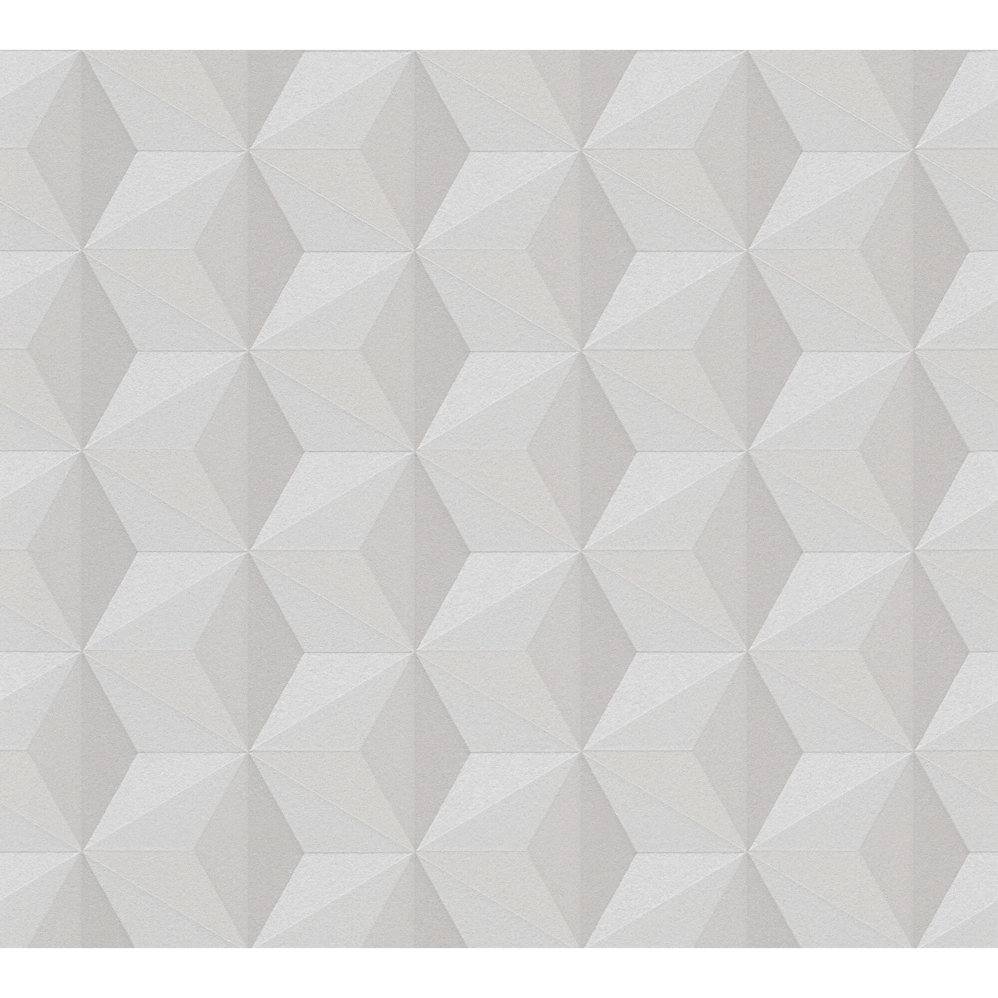 Weißes geometrisches Muster