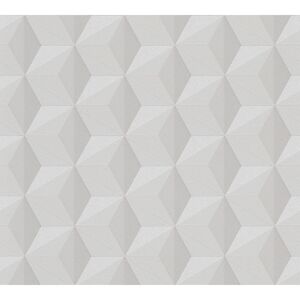 Vliestapete 'Life 4' Geometrisches Muster beige 10,05 m x 0,53 m