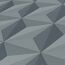 Graue Vliestapete mit geometrischem Muster