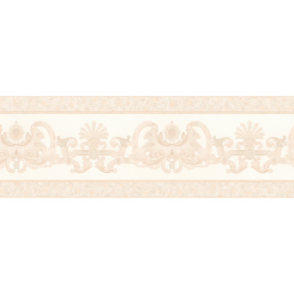 Papierbordüre "Hermitage 6" Ornamente beige metallic 5 x 0,17 m + product picture