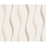 Verkleinertes Bild von Vliestapete 'Brigitte 5' Welle beige/braun/creme 10,05 x 0,53 m