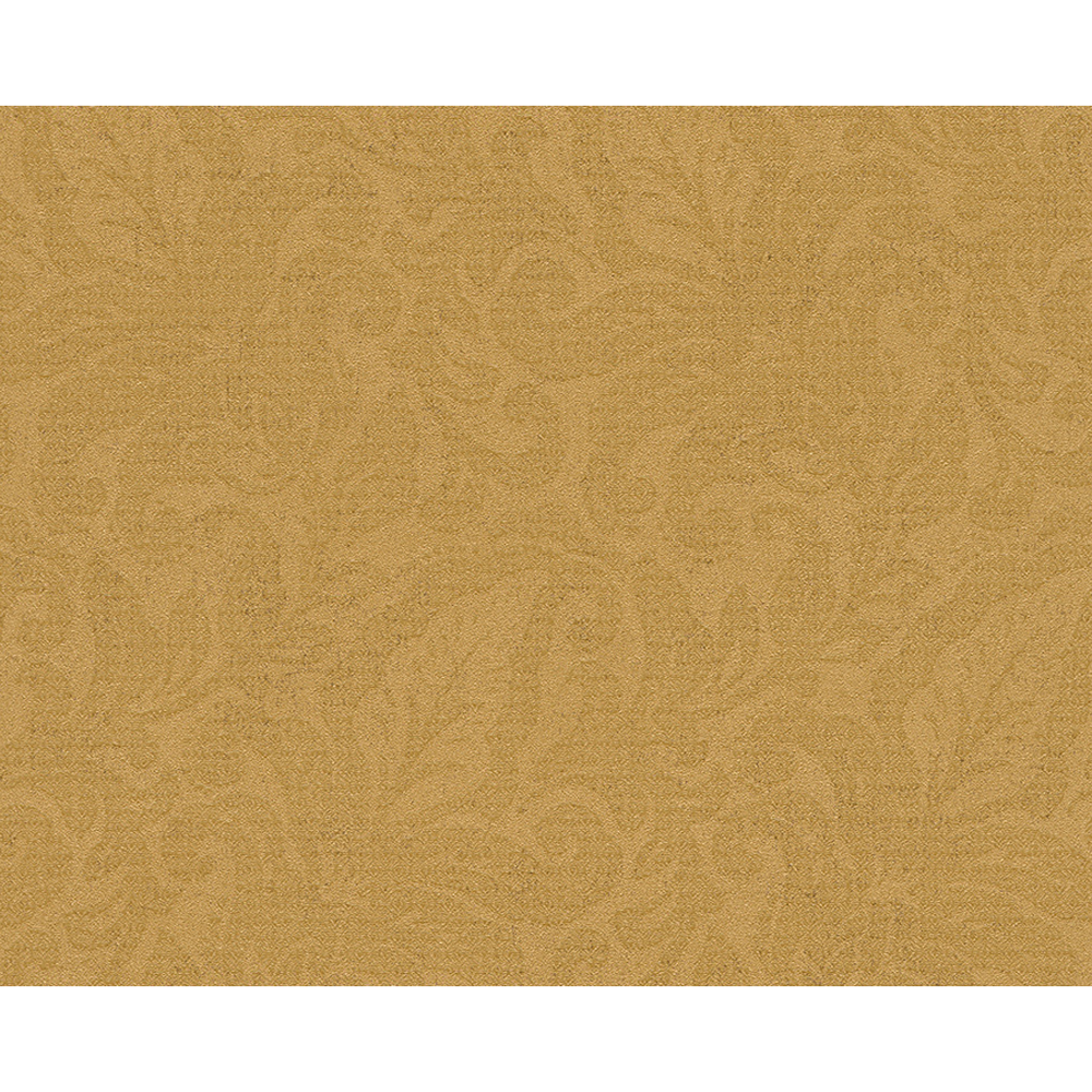 Vliestapete "Burlesque" Ornamente gelb metallic 10,05 x 0,53 cm + product picture