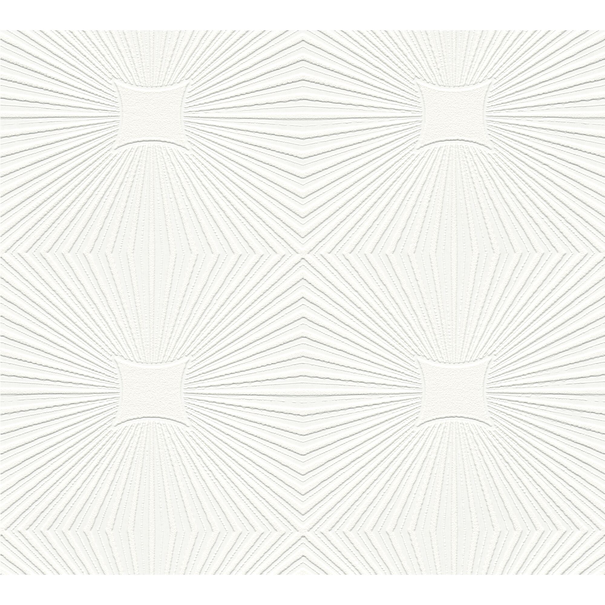 Weißes geometrisches Muster