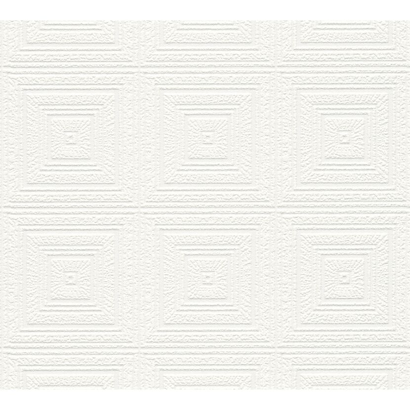 Weißes Deckenpapier mit geometrischem Muster