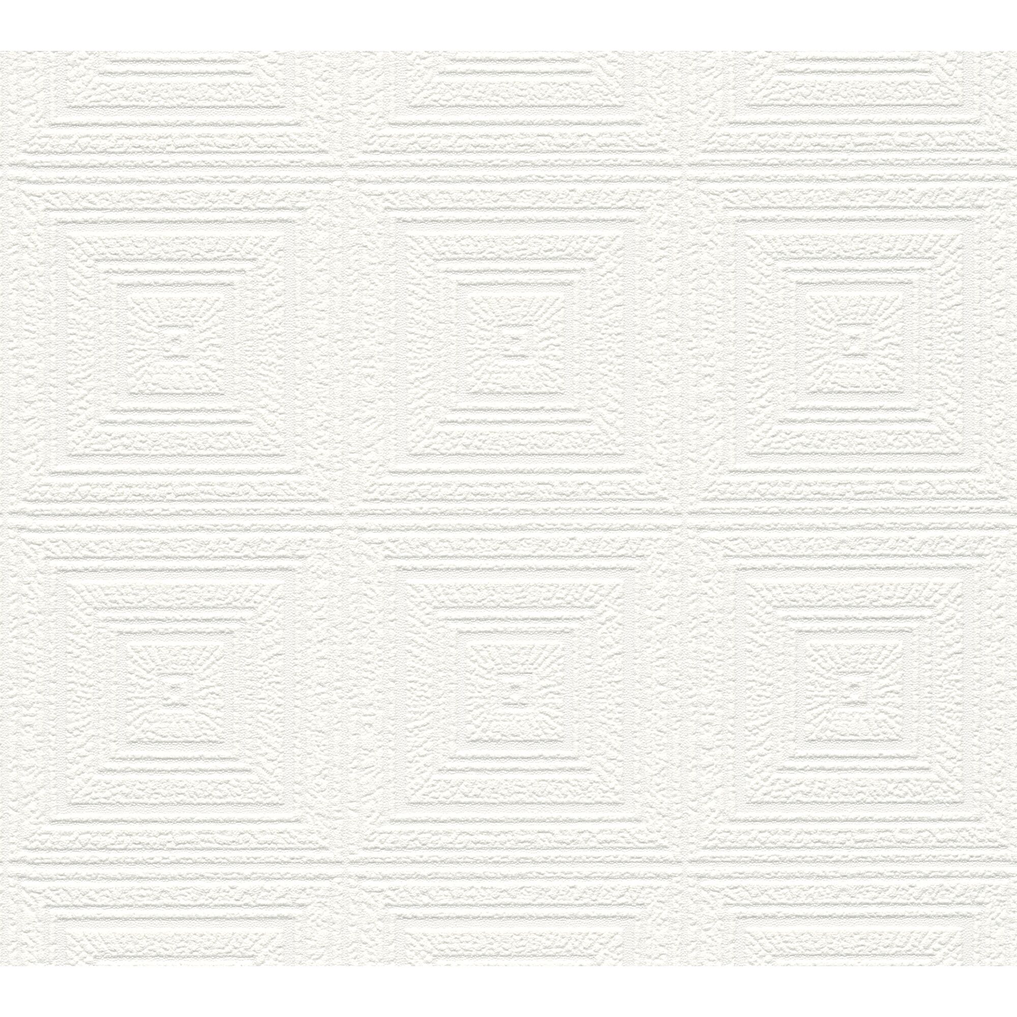 Weißes Deckenpapier mit geometrischem Muster