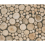 Verkleinertes Bild von Papiertapete "Dekora Natur 6" Holzscheite beige/braun/schwarz 10,05 x 0,53 m