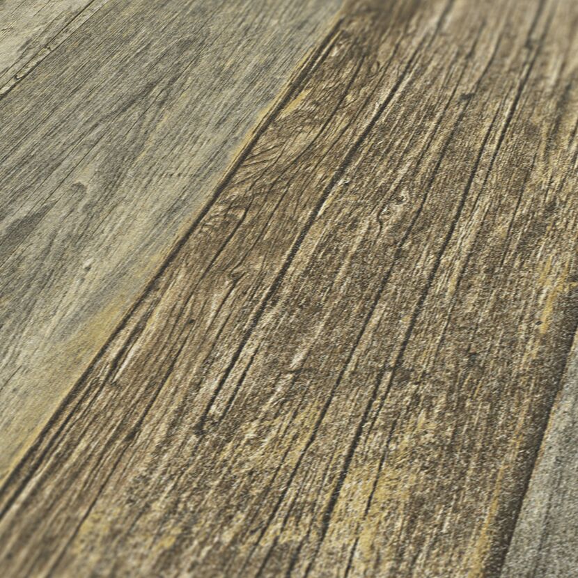 Nahaufnahme von blassbraunen Holzbrettern