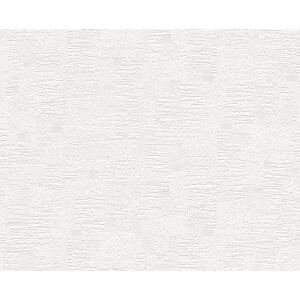Papiertapete "Einzelblatt 2003" Uni weiß 10,05 x 0,53 m