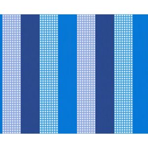 Vliestapete 'Esprit Kids 3' Streifen blau/weiß 10,05 x 0,53 m