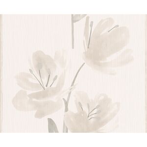 Vliestapete 'Esprit 8' Blumen beige/weiß 10,05 x 0,53 m