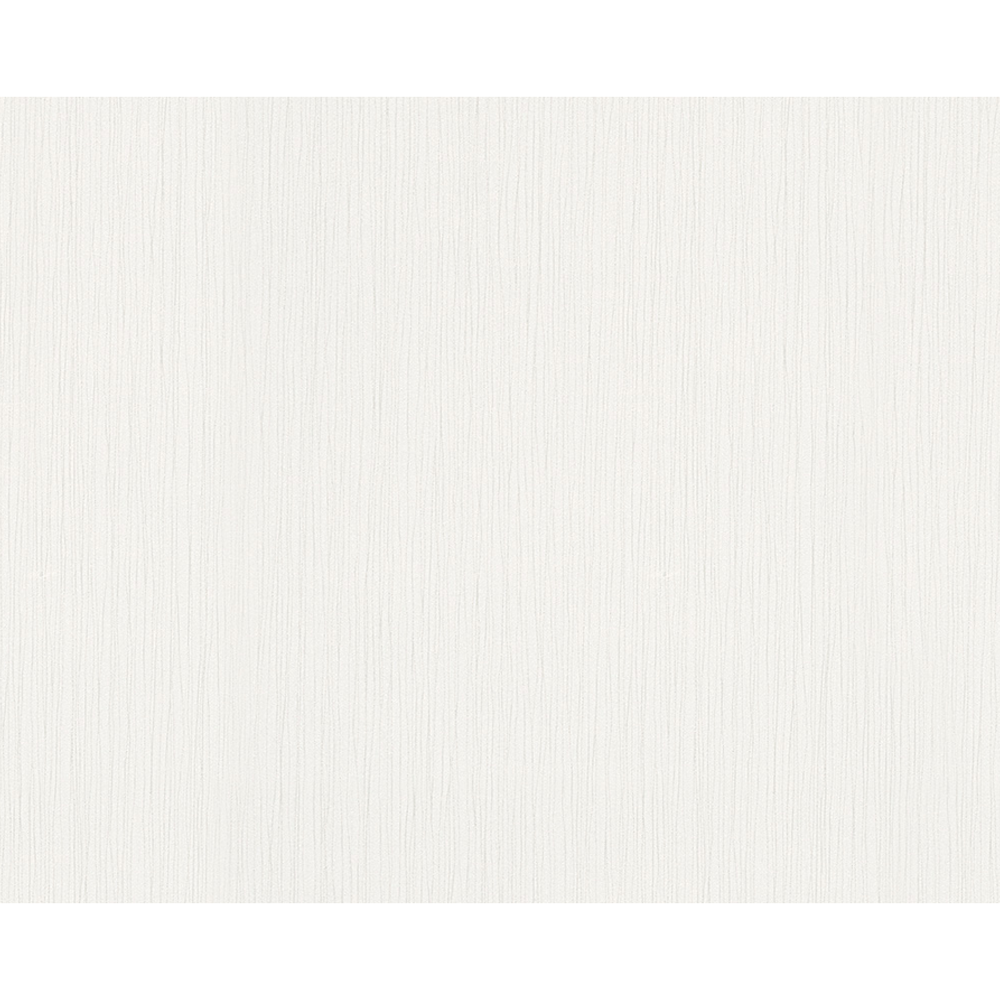 Vliestapete "Fioretto" Uni metallic weiß 10,05 x 0,53 m + product picture