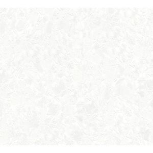 Papiertapete 'Simply White' Putzoptik weiß 53 x 1005 cm