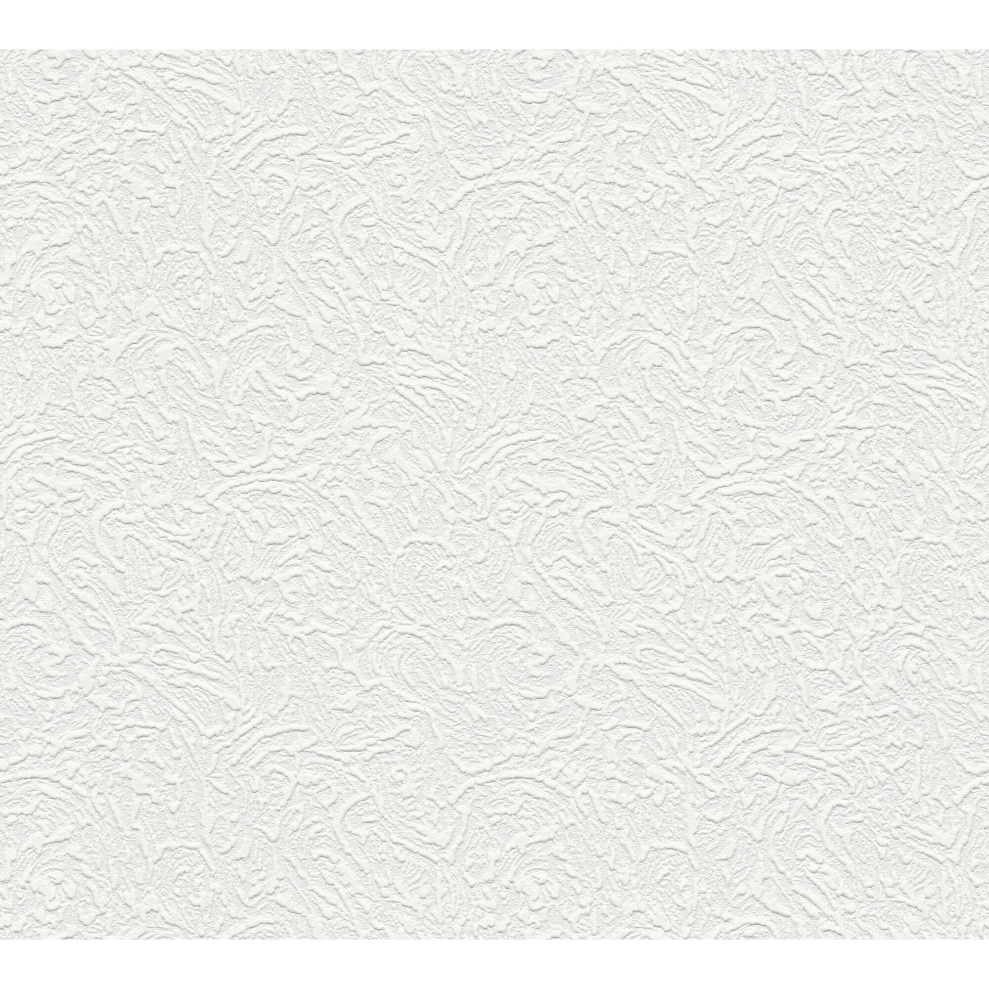 Weiße Strukturtapete