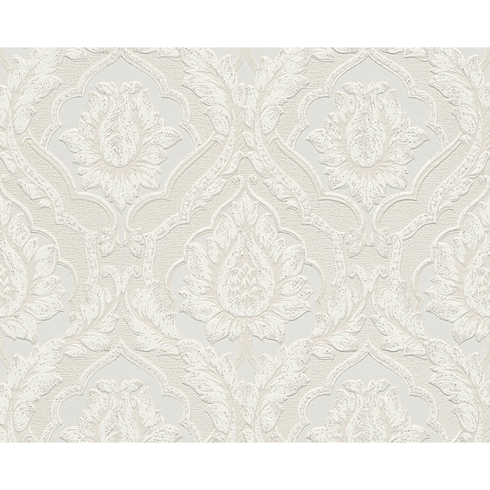Vinyltapete "Belle Epoque 2" Ornamente beige/weiß 10,05 x 0,53 m + product picture