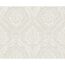 Beige Tapete mit Ornamenten