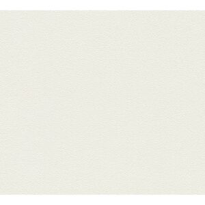 Papiertapete 'Black & White' Uni beige 53 x 1005 cm
