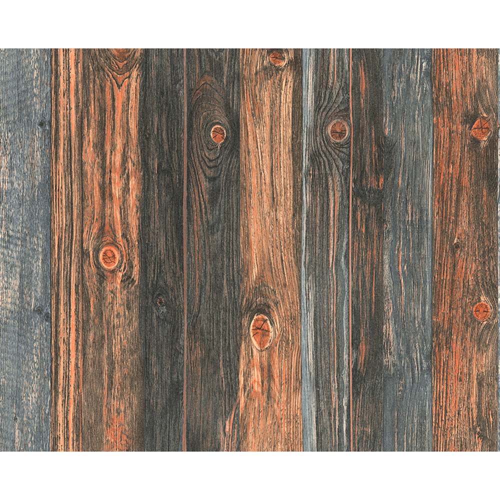 Vliestapete "Wood’n Stone" Holz 10,05 x 0,53 m beige/braun/grau + product picture