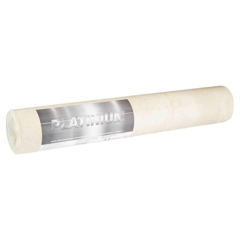 Beige Vliestapete Platinium auf Rolle