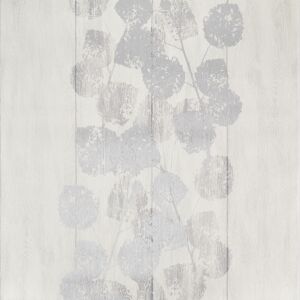 Vliestapete 'Brigitte Home' Blätter beige/silbern 10,05 x 0,53 m