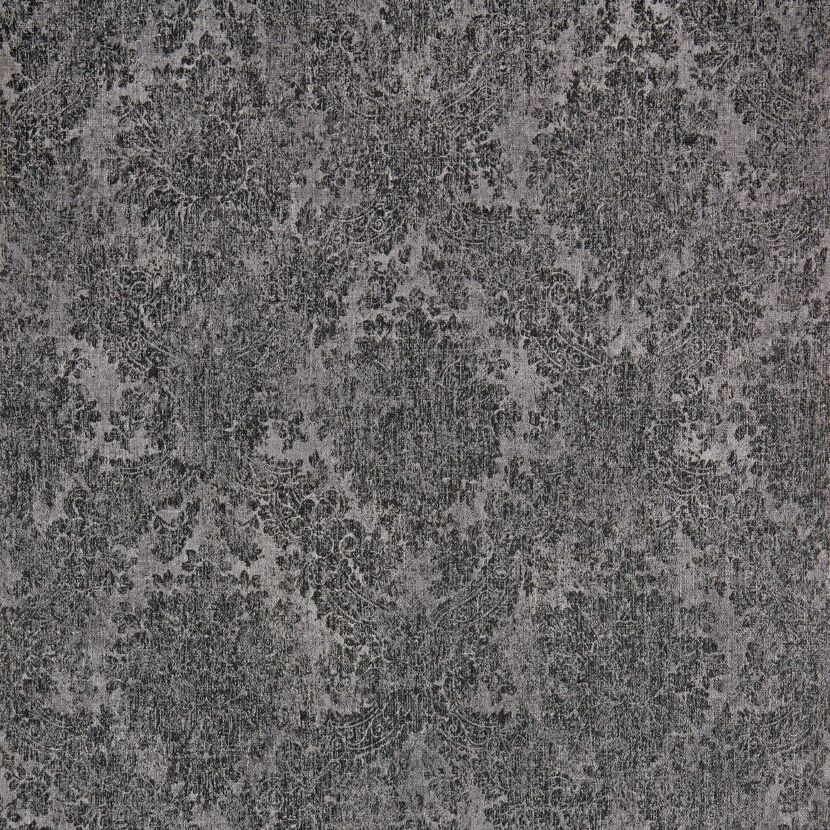 Schwarze Tapete mit Ornamenten