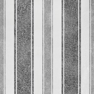 Vliestapete "Jette" Streifen weiß/schwarz 10,05 x 0,53 m