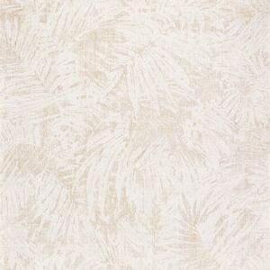 Vliestapete "Borneo" Farn silbern/beige 10,05 x 0,53 m