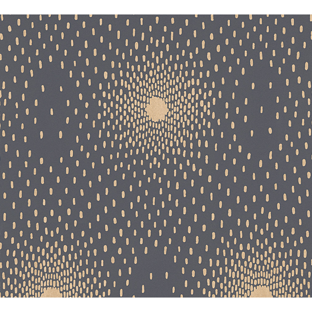 Vliestapete "Lutece 2016" Muster braun metallic schwarz 10,05 x 0,53 m + product picture
