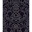Schwarzes Muster mit silber-grauen Ornamenten
